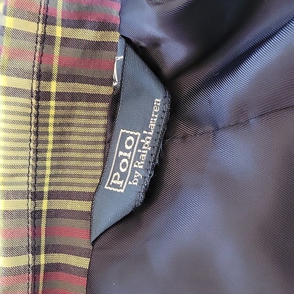 Vtg Polo Ralph Lauren Madras Blazer - Picture 10 of 11